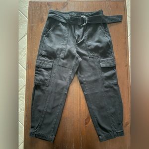 Banana Republic Utility Cargo Pants Black